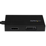Startech.Com 3-in-1 Video Adapter - HDMI to DP, HDMI to VGA, HDMI to ...