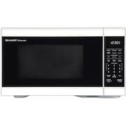 SHARP 1.1-Cu. Ft. Countertop Microwave Oven in White ZSMC1161HW