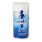 Georgia-Pacific Sparkle Perforated Roll Paper Towels, 2 Ply, 85 Sheets, 60 ft, White 2717714
