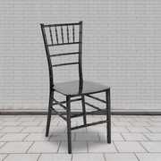 FLASH FURNITURE HERCULES Series Black Resin Stacking Chiavari Chair 2-LE-BLACK-M-GG