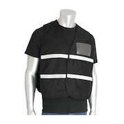 PIP Non-Ansi Incident Command Vest, Black 300-2502/2X-3X