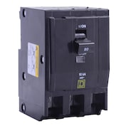 Square D Miniature Circuit Breaker, 100A, 120/240V AC, 3 Pole, Plug In Mounting Style QO3100CP