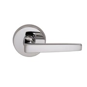 OMNIA Lever Privacy 2-3/8" Backset, T Strike, 1-3/4" Door Bright Chrome 36 36/00B.PR2