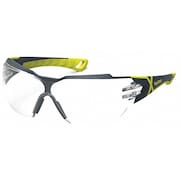 Hexarmor Safety Glasses, MX300, Anti-Fog Coating, TruShield, Half-Frame Clear Lens 11-13001-02