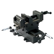 Hhip 4" Heavy Duty Cross Slide Vise With Metric Dial 3900-2704
