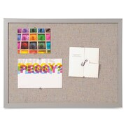 Mastervision Fabric Bulletin Board 18x24", Gray FB0470608