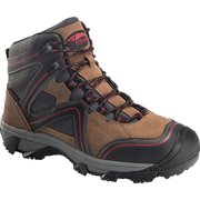 AVENGER SAFETY FOOTWEAR Size 10 Men's Hiker Boot Steel Work Boot, Tan A7711