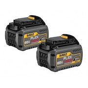 Dewalt 20V DC/60V DC/120V DCV Li-Ion Battery, 6Ah Capacity, 2PK DCB606-2