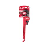 Milwaukee Tool 14 in L 2 in Cap. Alloy Steel Straight Pipe Wrench 48-22-7114