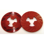 3M Disc Pad Face Plate, Red, Ribbed 81732L, 5" 60440239477
