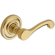 BALDWIN ESTATE Classic Lever Lifetime Brass Door Levers Lifetime Brass 5445V.003.RMR