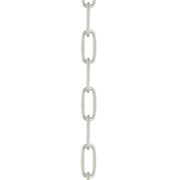 LIVEX LIGHTING Brushed Silver Standard Decorative Chain 5607-34