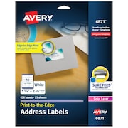 AVERY Address Labels, Sure Feed Technol, PK450 6871