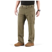5.11 Pants, XL, Ranger Green, 42 in, Regular 74369-186-40-34
