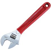 KLEIN TOOLS Adjustable Wrench Extra Capacity, 10-Inch D507-10