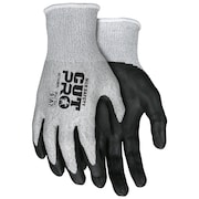 MCR SAFETY Cut Resistant Coated Gloves, A7 Cut Level, Polyurethane, XL, 12PK 92743BPXL