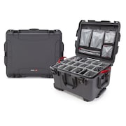 NANUK CASES Case w/ Lid Org with Divider, Graphite 960S-060GP-0A0