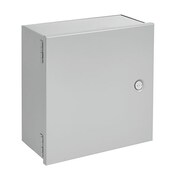 NVENT HOFFMAN Small, Type 1, 8.00x8.00x6.00, Gray, Steel A8N86