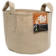 HYDROFARM Dirt Pot Flexible Portable Planter, Tan,  HGDBT65H