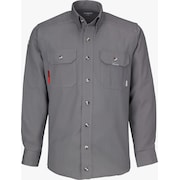 LAKELAND Westex DH FR Shirt, Gray, LG ISH65DH06-LG
