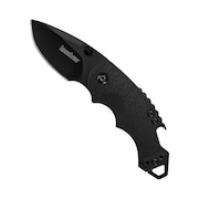 KERSHAW Folding Knife, Multi-Func, Black 8700BLK