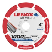 IRWIN Lenox Metal Max Angle Grinder Diamond Cutoff Wheel 4"X5/8" LEX1972920