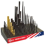 MAYHEW Punch/Chisel Display, 57 pcs. 80247