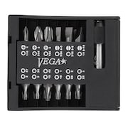 VEGA INDUSTRIES Screwdriver Bit Set, 25Pc Driver Bit Set VT-25A