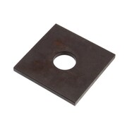 AMPG Square Washer, Steel, Black Oxide Finish Z8883H