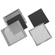Nvent Hoffman TFP Optional Grilles and Replacement Filters, fits Fan Pkg/ExGr, Foam AFLTR4
