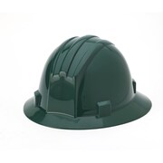 MUTUAL INDUSTRIES Full Brim Hard Hat, Green (2Pk) M50210-39