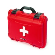 Nanuk Cases Case 915 Empty with First Aid Logo, Red 915S-000RD-PA0-FSA01