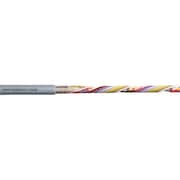CHAINFLEX Data Cable, PVC, 0.22 in dia, Silver Gray CF240-01-05