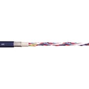 CHAINFLEX Data Cable, TPE, 0.53 in dia, Steel Blue CF11-02-10-02
