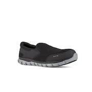 REEBOK Sublite Cushion Work 8.5W Black, PR, Size: 8.5 RB4037