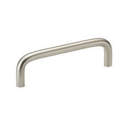 Richelieu Hardware 3-3/4 in. (96 mm) Center-to-Center Stainless Steel Contemporary Drawer Pull BP33205170