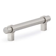 RICHELIEU HARDWARE 5-1/16 in. (128 mm) Center-to-Center Brushed Nickel Contemporary Drawer Pull BP5016128195