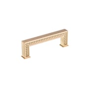 RICHELIEU HARDWARE 3-3/4 in. (96 mm) Center-to-Center Champagne Bronze Transitional Drawer Pull BP879596CHBRZ