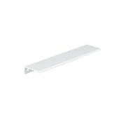 RICHELIEU HARDWARE 7 9/16 in (192 mm) Center-to-Center White Contemporary Drawer Edge Pull BP989819230