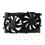 TYC Dual Radiator and Condenser Fan Assembly, 622850 622850