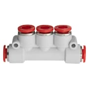 Polybutylene Plastic Union Elbow 12mm Tube OD USA Sealing Push to Connect Tube Fitting