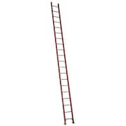 WERNER Straight Ladder, Fiberglass, 300 lb Load Capacity D6220-1