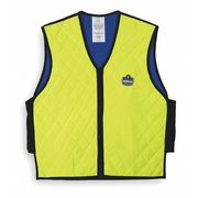 Chill-Its By Ergodyne XL Cooling Vest, Hi-Vis Lime 6665