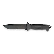 GERBER Fixed Blade Knife, SS, 4 7/8 In 22-41121