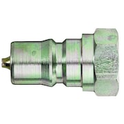 HANSEN Hydraulic Quick Connect Hose Coupling, 303 Stainless Steel Body, Push-to-Connect Lock, HK Series LL3K21
