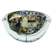 Zoro Select Half Dome Mirror, 32In., Acrylic ONV-180-32