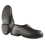 Dunlop Overshoes, Men, L, Pull On, Blk, PVC, PR 8601000