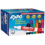 Expo Dry Erase Marker Set, Chisel Tip, Assorted Colors PK12 Low Odor 81043