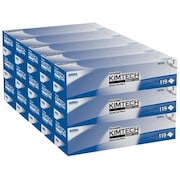 Kimberly-Clark Professional Dry Wipe, White, Box, 3-Ply Tissue, Laboratory, 100 Wipes, 11 3/4 in x 11 3/4 in 34743