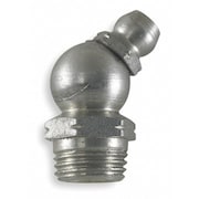 ZORO SELECT Grease Fitting, 45deg, M10-1.0, PK10 GFD2110S